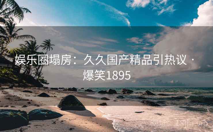 娱乐圈塌房：久久国产精品引热议 · 爆笑1895